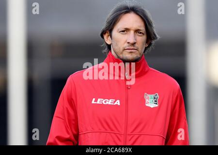 Groesbeek, Niederlande. August 2020. GROESBEEK 04-08-2020, Fußball, Sportpark Zuid, freundlich, Saison 2020-2021, NEC-Spieler Edgar Barreto während des Spiels präsentieren De Treffers - NEC Credit: Pro Shots/Alamy Live News Stockfoto