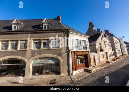 Informationsbüro, Blois, Loir-et-Cher, Loire-Tal, Frankreich Stockfoto