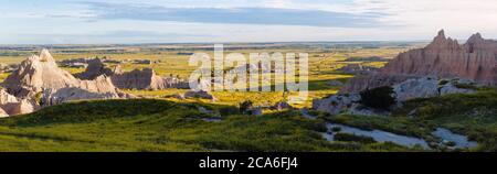 Badlands National Park: Blick vom Cedar Pass Stockfoto