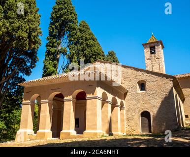 Berühmte Kapelle "Notre Dame de Vie" Unsere Liebe Frau des Lebens In Mougins Französische Riviera Frankreich Stockfoto