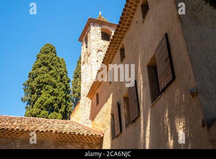 Berühmte Kapelle "Notre Dame de Vie" Unsere Liebe Frau des Lebens In Mougins Französische Riviera Frankreich Stockfoto