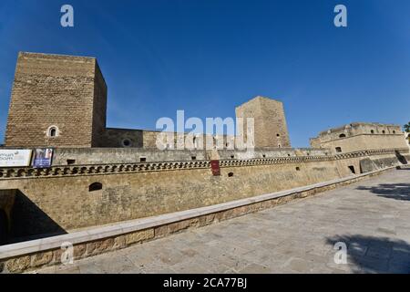 Castello Svevo di Bari (Schloss Bari), Italien Stockfoto