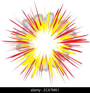 Explosion Stock Vektor