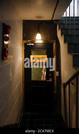Seoul, SÜDKOREA. Januar 2019. 21. Januar 2019-Seoul, Südkorea-A Blick auf die K-Pop Tanzschule Black Gold Dance Studio in Seoul, Südkorea. Quelle: Ryu Seung-Il/ZUMA Wire/Alamy Live News Stockfoto