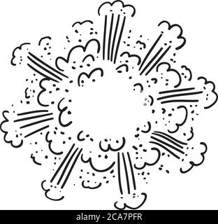 Explosion Stock Vektor