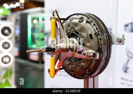 Kupplung für Auto.Auto Kupplung Scheibe Teile Details Komponenten - Bild Stockfoto