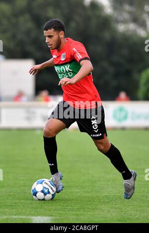 Groesbeek, Niederlande. August 2020. GROESBEEK 04-08-2020, Fußball, Sportpark Zuid, freundlich, Saison 2020-2021, NEC-Spieler Ayman Sellouf während des Spiels De Treffers - NEC 0-2 Credit: Pro Shots/Alamy Live News Stockfoto