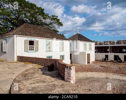 Fort Charles, Port Royal, Kingston Parish, Jamaika, Westindien, Karibik, Mittelamerika Stockfoto