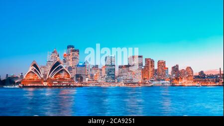 Skyline des zentralen Geschäftsviertels, Sydney, New South Wales, Australien, Pazifik Stockfoto