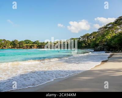 Boston Beach, Lynches Bay, Portland Parish, Jamaika, Westindien, Karibik, Mittelamerika Stockfoto