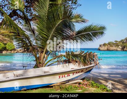 Boston Beach, Lynches Bay, Portland Parish, Jamaika, Westindien, Karibik, Mittelamerika Stockfoto