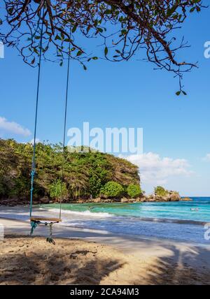 Boston Beach, Lynches Bay, Portland Parish, Jamaika, Westindien, Karibik, Mittelamerika Stockfoto