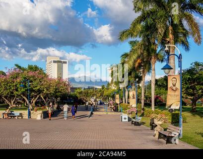 Emanzipation Park, Kingston, Saint Andrew Parish, Jamaika, Westindien, Karibik, Mittelamerika Stockfoto