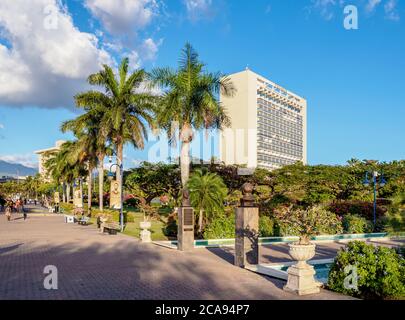 Emanzipation Park, Kingston, Saint Andrew Parish, Jamaika, Westindien, Karibik, Mittelamerika Stockfoto