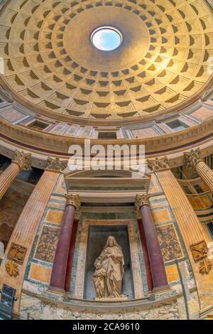 Pantheon, UNESCO-Weltkulturerbe, Pigna, Rom, Latium, Italien, Europa Stockfoto