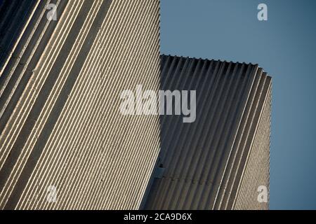 Sampson House in Southwark, London, vom Architekten Fitzroy Robinson & Partners. 2019 abgerissen Stockfoto