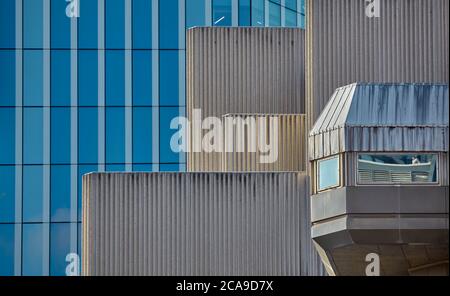 Sampson House in Southwark, London, vom Architekten Fitzroy Robinson & Partners. 2019 abgerissen Stockfoto