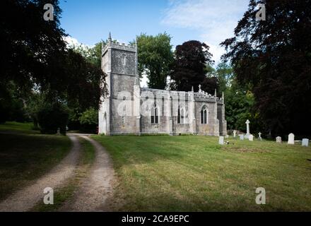 Holy Trinity Church ist eine Kirche von England Kirche in Fleet, Dorset, England. Es wurde in den Jahren 1827-29 gebaut und ersetzt eine frühere Pfarrkirche, die par war Stockfoto