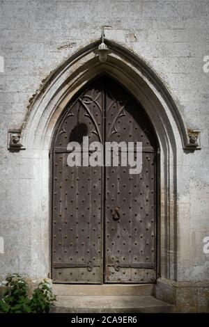 Holy Trinity Church ist eine Kirche von England Kirche in Fleet, Dorset, England. Es wurde in den Jahren 1827-29 gebaut und ersetzt eine frühere Pfarrkirche, die par war Stockfoto