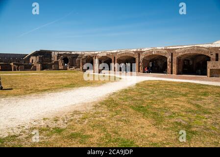 Fort Sumter National Monument in Charleston SC, USA Stockfoto