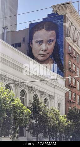 SAN FRANCISCO LEBT MIT DEM CORONAVIRUS Stockfoto