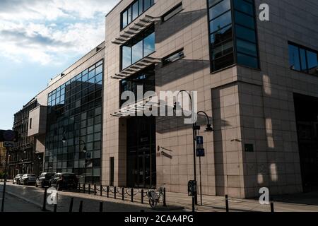 Breslau, Polen - 20. Juli 2020: Universität Breslau (Universitas Wratislaviensis) Stockfoto