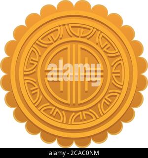 japanische Siegel Stempel isoliert Symbol Vektor Illustration Design Stock Vektor