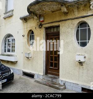 Wohnungen in Quend-Plage, Pas-de-Calais, Hauts de France, Frankreich Stockfoto