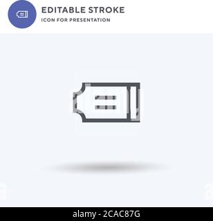 Fair Icon Vektor, gefüllt flache Zeichen, solide Piktogramm isoliert auf weiß, Logo-Illustration. Messe-Ikone für Präsentation. Stock Vektor