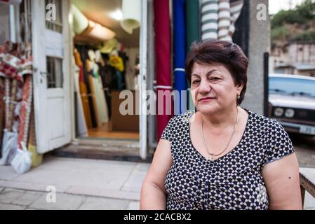 Stepanakert / Berg-Karabach-Republik - 30. Juli 2019: Stockfoto