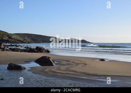 Von Perranuthnoe nach Cudden Point Stockfoto