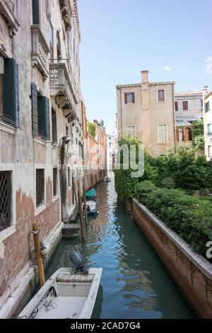 Vertikale Aufnahme des Fortuny Palace Museum of Arts Stockfoto