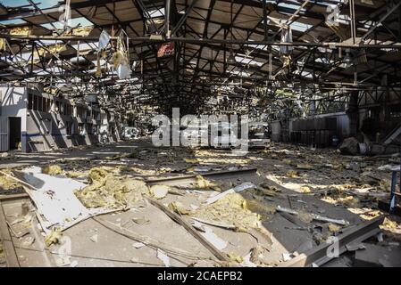 Beirut, Libanon. August 2020. Kredit: Elizabeth Fitt/Alamy Live Nachrichten Stockfoto