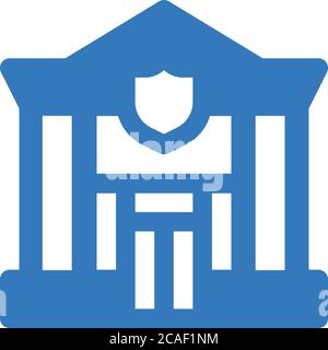 Hauptquartier, Symbol Polizeiwache. Perfekte Verwendung für Printmedien, Web, Stock-Bilder, kommerzielle Nutzung oder jede Art von Design-Projekt. Stock Vektor