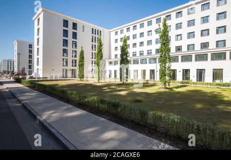 08.06.2018, Binz, Mecklenburg-Vorpommern, Deutschland - renoviert und modernisiert. Die ehemalige, nie abgeschlossene KdF-Bad (NS-Organisation Kraft durch Fre Stockfoto