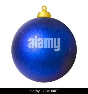 Weihnachtskugel auf dem Baum. Weihnachtsdekoration. Vektorbild Stock Vektor
