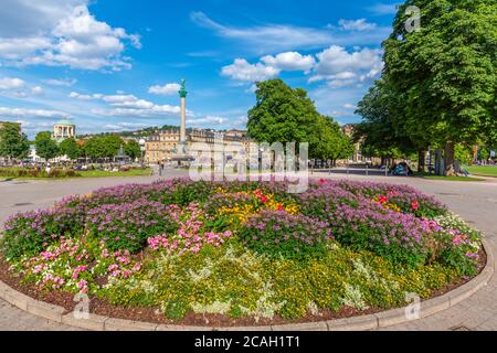 Schloss Neues Schloss, Kunsthalle, Schlossplatz oder Schlossplatz in der Innenstadt, Stuttgart, Bundesland Baden-Württemberg, Süddeutschland, Europa Stockfoto