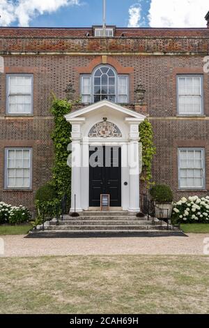 Das Haus und die Gärten im Hinton Ampner des National Trust in hampshire Stockfoto