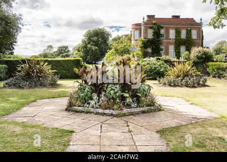 Das Haus und die Gärten im Hinton Ampner des National Trust in hampshire Stockfoto