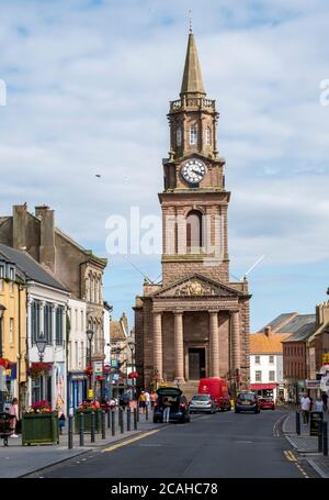 Das Rathaus, Marygate, Berwick-upon-Tweed, Northumberland, England. Stockfoto