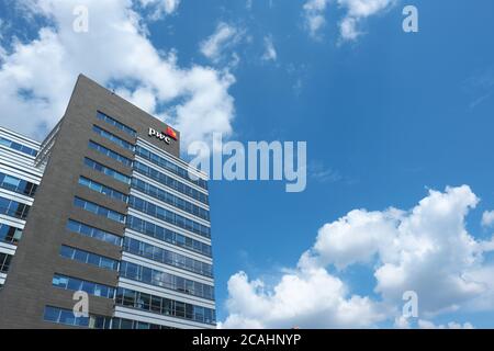 PricewaterhouseCoopers pwc Moderne Büros Stockfoto