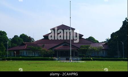 Bogor, Indonesien - 19. April 2019: Bogor Regent Office auf Jalan Tegar Beriman, Cibinong, West Java. Stockfoto