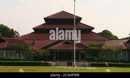 Bogor, Indonesien - 19. April 2019: Bogor Regent Office auf Jalan Tegar Beriman, Cibinong, West Java. Stockfoto