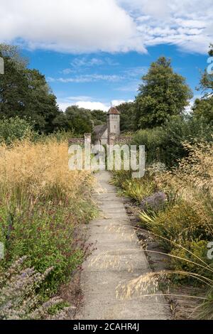 Das Haus und die Gärten im Hinton Ampner des National Trust in hampshire Stockfoto