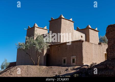 Tal der tausend Kasbahs in Marokko Stockfoto