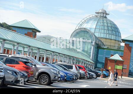 Meadowhall Einkaufszentrum in der Stadt Sheffield im Süden Yorkshire Stockfoto