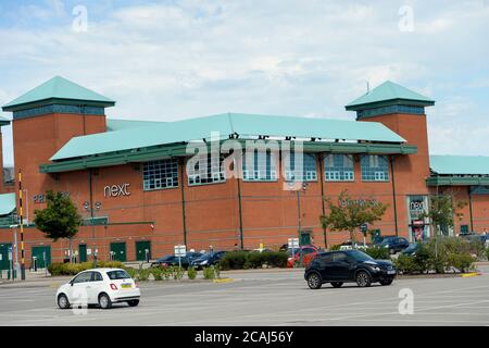 Meadowhall Einkaufszentrum in der Stadt Sheffield im Süden Yorkshire Stockfoto