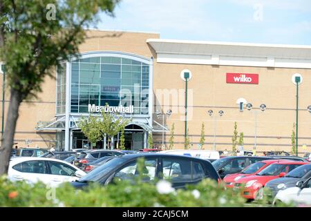 Meadowhall Einkaufszentrum in der Stadt Sheffield im Süden Yorkshire Stockfoto