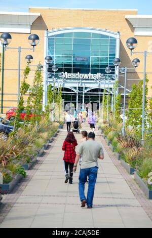 Meadowhall Einkaufszentrum in der Stadt Sheffield im Süden Yorkshire Stockfoto