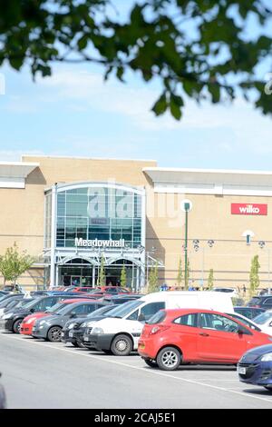 Meadowhall Einkaufszentrum in der Stadt Sheffield im Süden Yorkshire Stockfoto